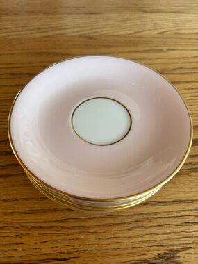 🌸PARIS FLEA MARKET🌸 Set of 8 Lenox Caribbee Saucers